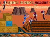 une photo d'Ã©cran de Sunset Riders sur Nintendo Super Nes